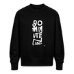 90 minuten lang. Trui. Unisex Oversize Organic Sweatshirt - zwart