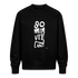 90 minuten lang. Trui. Unisex Oversize Organic Sweatshirt - zwart