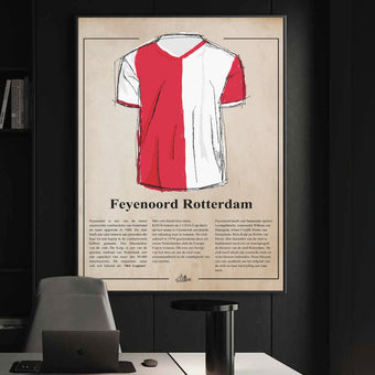 Het Feyenoord shirt, de historie.