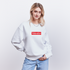 Volendam trui. Uniseks oversize bio-sweater. - wit