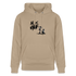 Boefjes Alkmaar. Uniseks bio-hoodie. - beige