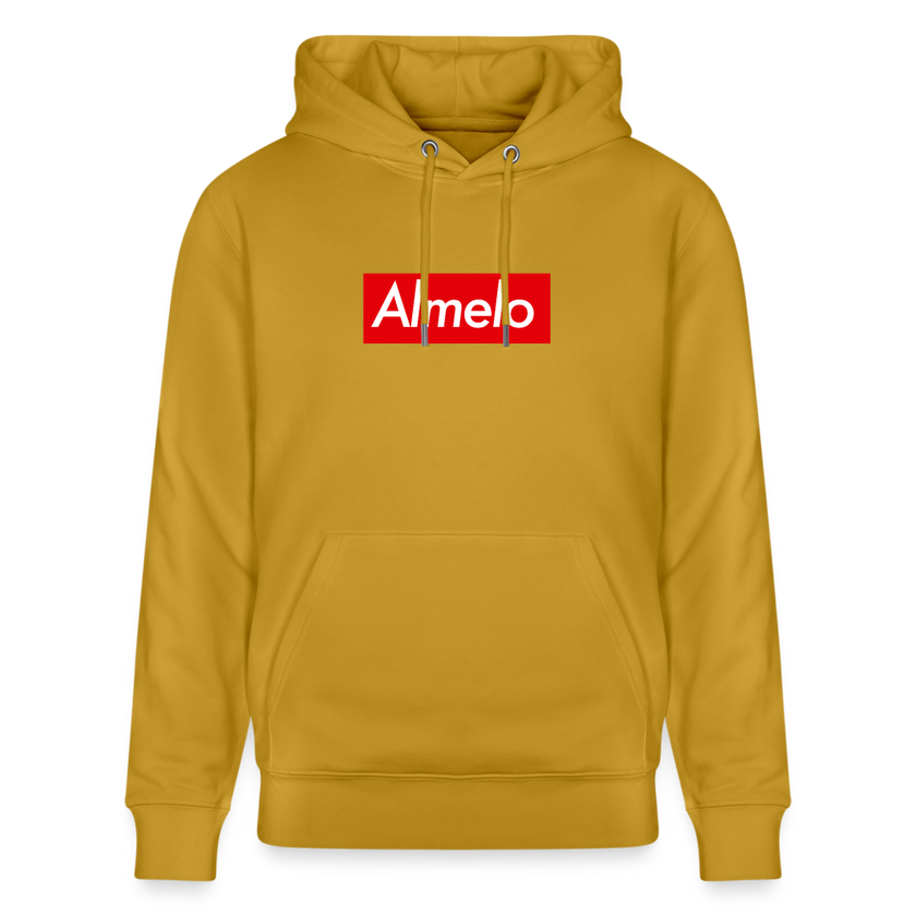 Almelo hoodie. Uniseks bio-hoodie. - oker