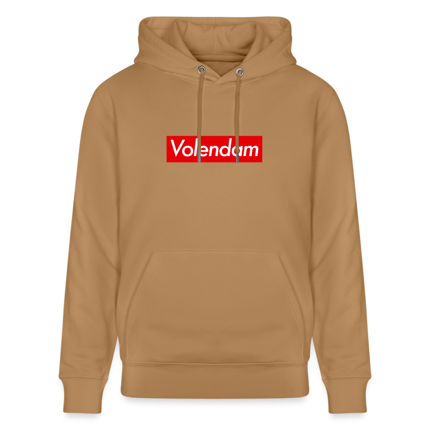 Volendam hoodie. Uniseks bio-hoodie. - Latte