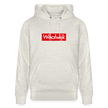 Waalwijk hoodie. Uniseks bio-hoodie. - beige gemêleerd