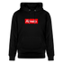 Almelo hoodie. Uniseks bio-hoodie. - zwart