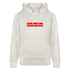 Amsterdam hoodie. Uniseks bio-hoodie. - beige gemêleerd