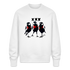 Three cool little birds Amsterdam Uniseks oversize bio-sweater - wit