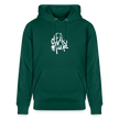 Witte letters Alkmaar trui. Uniseks bio-hoodie. - forest