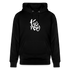 Witte letters Twente trui. Uniseks bio-hoodie. - zwart