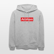 Arnhem hoodie. Uniseks bio-hoodie. - grijs gemêleerd