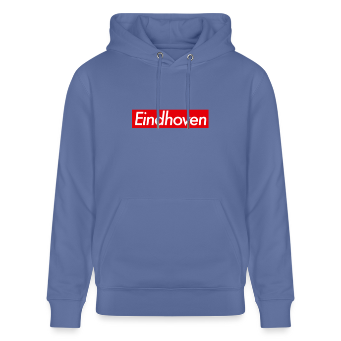 Eindhoven hoodie. Uniseks bio-hoodie. - blauw