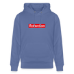 Rotterdam hoodie. Uniseks bio-hoodie. - blauw