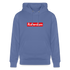 Rotterdam hoodie. Uniseks bio-hoodie. - blauw