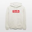 Zwolle hoodie. Uniseks bio-hoodie. - beige gemêleerd