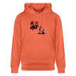 Boefjes Alkmaar. Uniseks bio-hoodie. - lichtrood