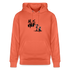 Boefjes Alkmaar. Uniseks bio-hoodie. - lichtrood