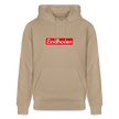 Eindhoven hoodie. Uniseks bio-hoodie. - beige