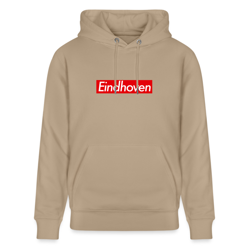 Eindhoven hoodie. Uniseks bio-hoodie. - beige