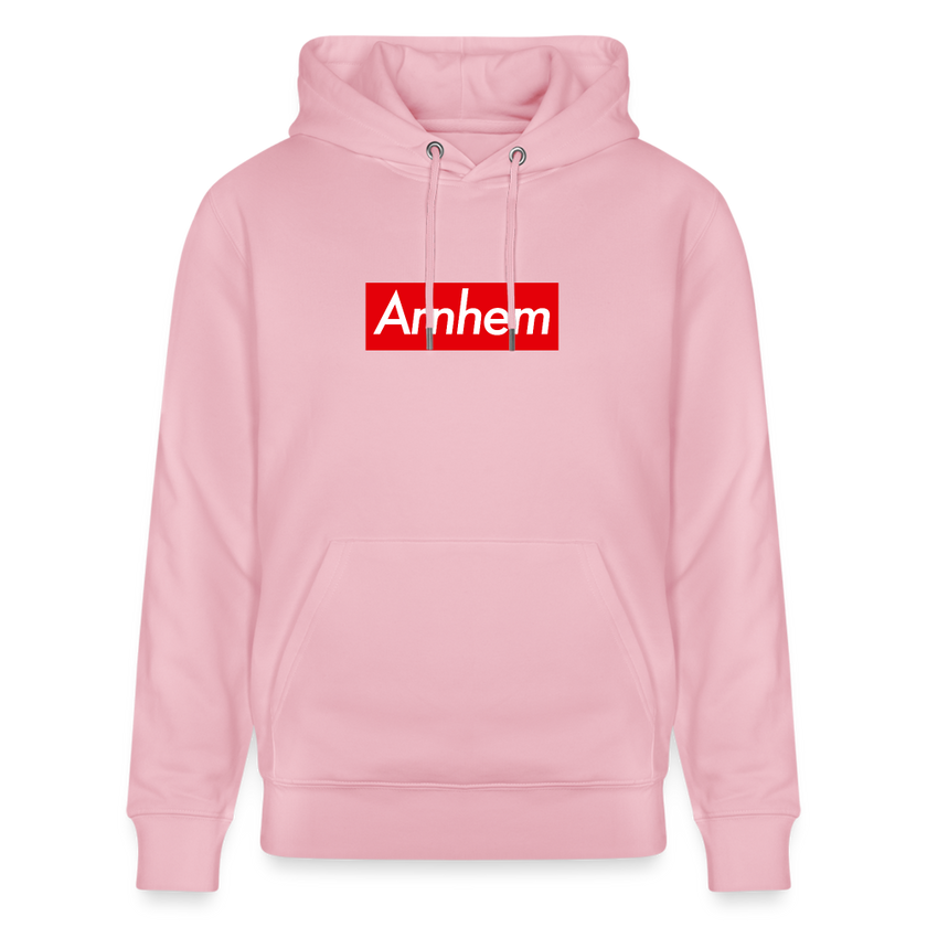 Arnhem hoodie. Uniseks bio-hoodie. - lichtroze