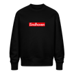 Eindhoven trui . Uniseks oversize bio-sweater. - zwart