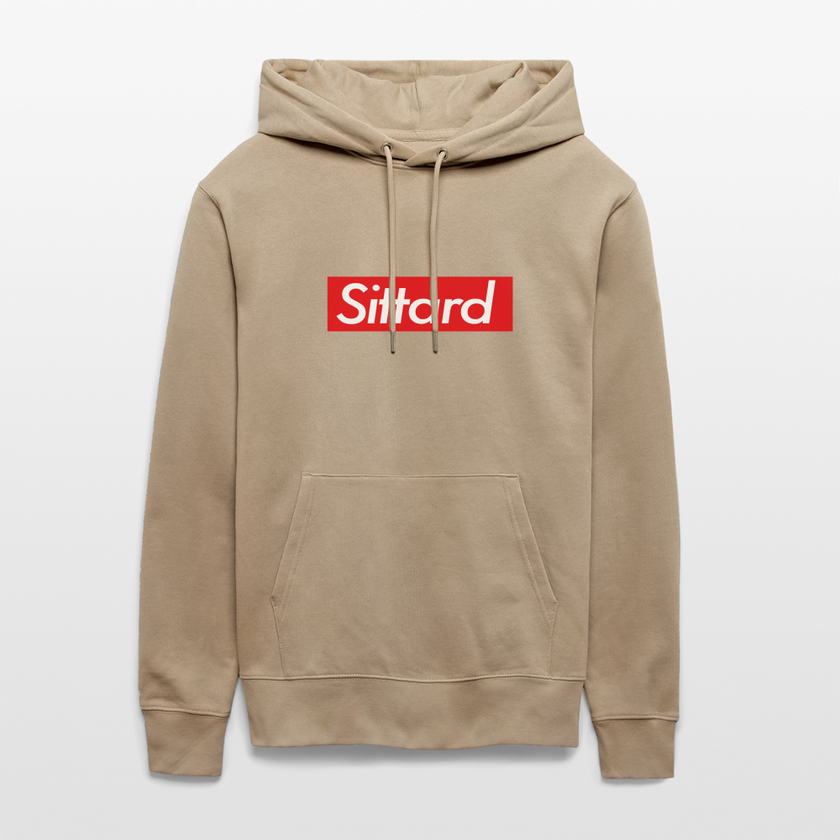 Sittard hoodie. Uniseks bio-hoodie. - beige