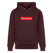 Volendam hoodie. Uniseks bio-hoodie. - maroon