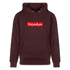 Volendam hoodie. Uniseks bio-hoodie. - maroon