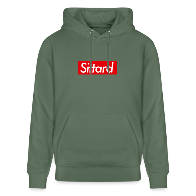 Sittard hoodie. Uniseks bio-hoodie. - dennengroen