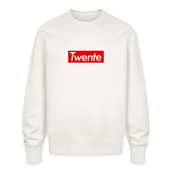 Twente trui. Uniseks oversize bio-sweater. - OFF WHITE