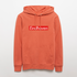 Eindhoven hoodie. Uniseks bio-hoodie. - lichtrood