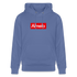 Almelo hoodie. Uniseks bio-hoodie. - blauw