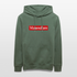 Volendam hoodie. Uniseks bio-hoodie. - dennengroen