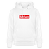 Arnhem hoodie. Uniseks bio-hoodie. - wit