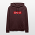 Sittard hoodie. Uniseks bio-hoodie. - maroon