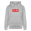 Zwolle hoodie. Uniseks bio-hoodie. - grijs gemêleerd