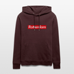 Rotterdam hoodie. Uniseks bio-hoodie. - maroon