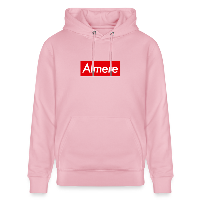 Almere hoodie. Uniseks bio-hoodie. - lichtroze