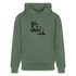 Boefjes Volendam. Uniseks bio-hoodie. - dennengroen