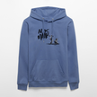 Boefjes Alkmaar. Uniseks bio-hoodie. - blauw