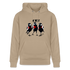 Three cool little birds. Amsterdam shirt. Uniseks bio-hoodie - beige