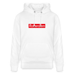 Rotterdam hoodie. Uniseks bio-hoodie. - wit