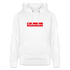 Rotterdam hoodie. Uniseks bio-hoodie. - wit