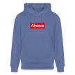 Almere hoodie. Uniseks bio-hoodie. - blauw