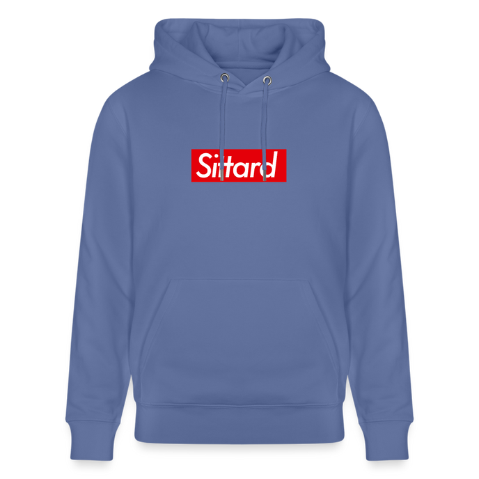 Sittard hoodie. Uniseks bio-hoodie. - blauw