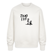 Boefjes zwolle. Uniseks oversize bio-sweater. - OFF WHITE