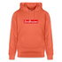 Eindhoven hoodie. Uniseks bio-hoodie. - lichtrood