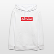 Almere hoodie. Uniseks bio-hoodie. - wit