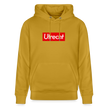 Utrecht hoodie. Uniseks bio-hoodie. - oker