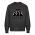 Three cool little birds Amsterdam Uniseks oversize bio-sweater - donkergrijs gemêleerd