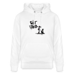 Boefjes Sittard. Uniseks bio-hoodie. - wit